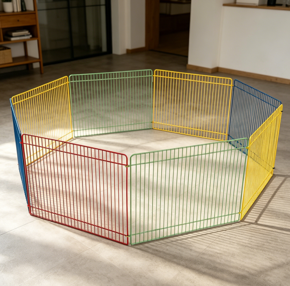 Multi-Colour Small Animal Playpen