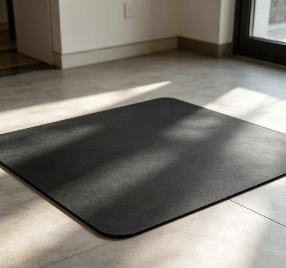 Water-Resistant Under-Crate Mat, Black - Image 2