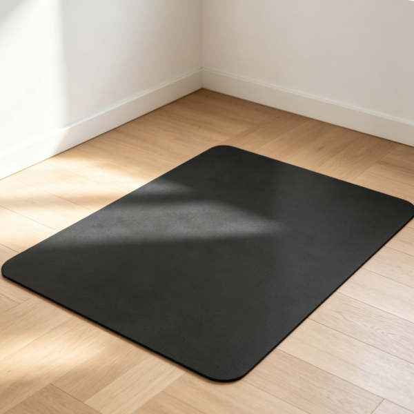 Water-Resistant Under-Crate Mat, Black